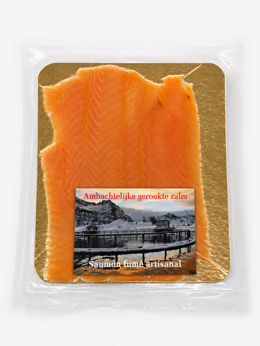 Plaquette de saumon fumé 100grs